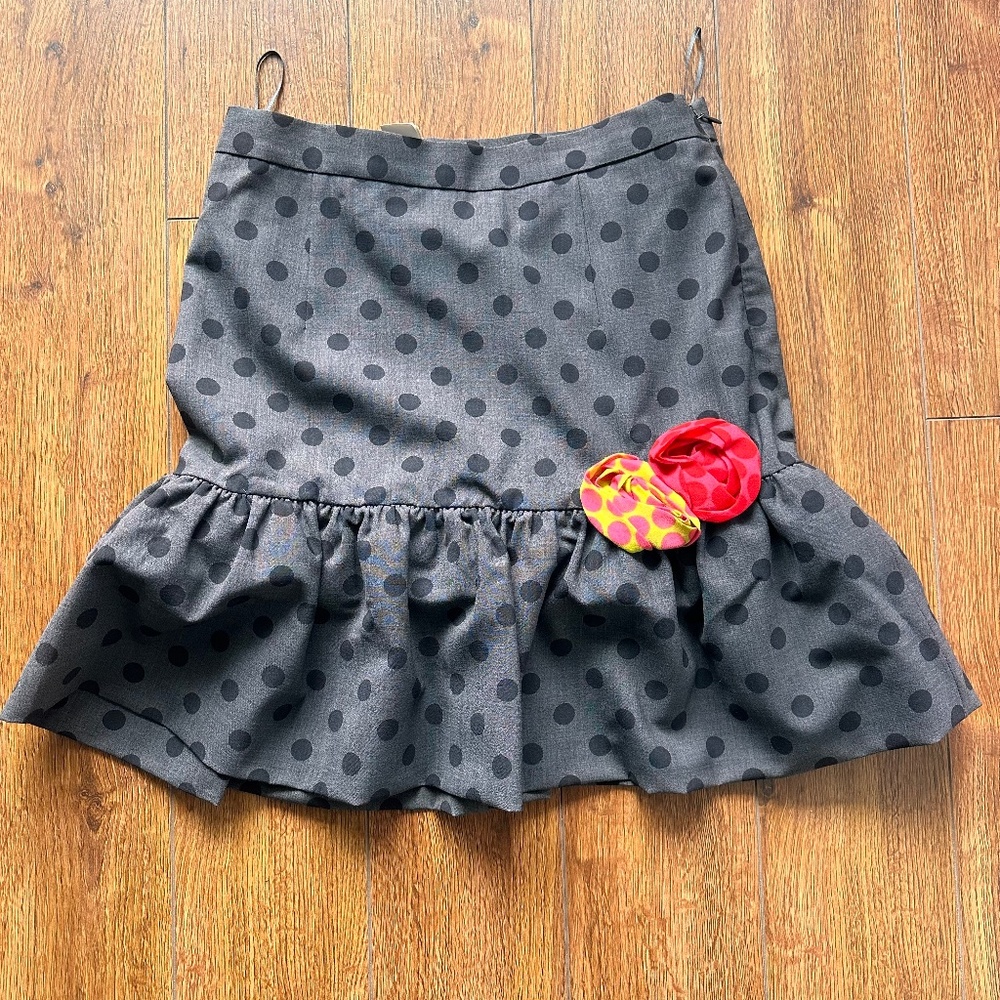 Moschino Polka Dot Mini Skirt US size 4